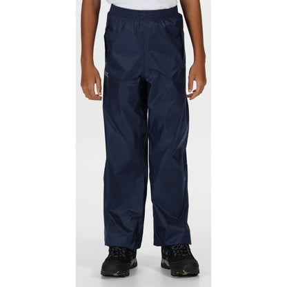 Kids' Pack It Waterproof Overtrousers  - Midnight