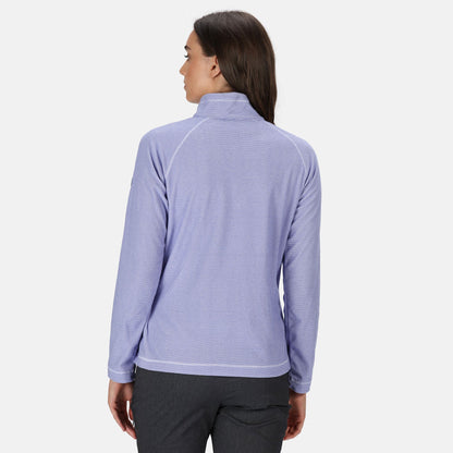 Regatta Women's Lightweight Half Zip Fleece - Lilac/White