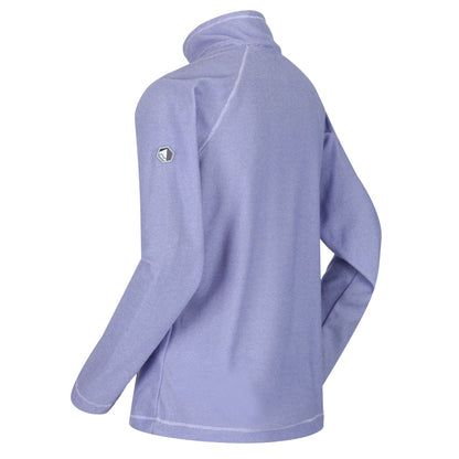 Regatta Women's Lightweight Half Zip Fleece - Lilac/White