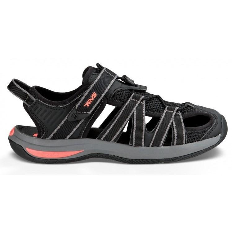 Teva Rosa Women's Sandal - Black/Coral