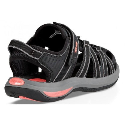 Teva Rosa Women's Sandal - Black/Coral