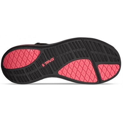 Teva Rosa Women's Sandal - Black/Coral