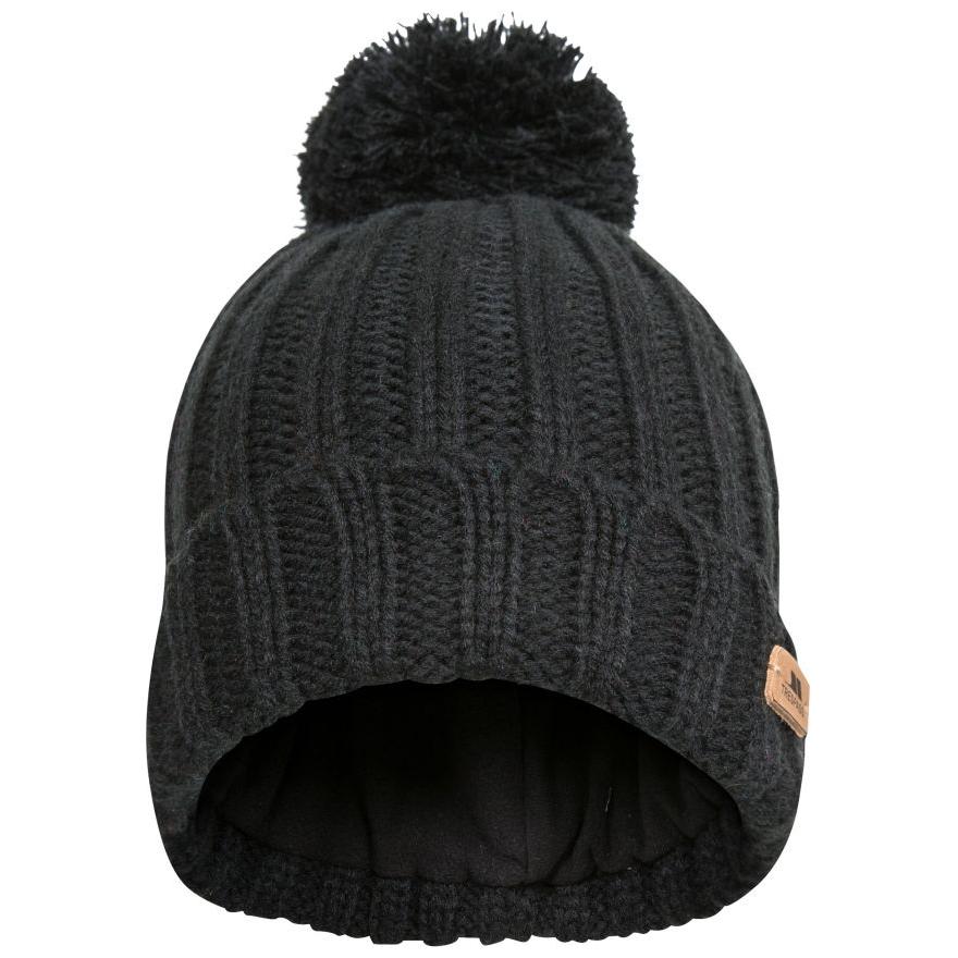 Trespass Thorns Bobble Hat - Black