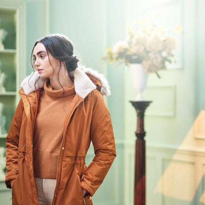 Giovanna Fletcher Collection - Regatta Womens Lyanna Parka - Copper Almond