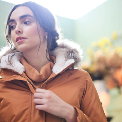 Giovanna Fletcher Collection - Regatta Womens Lyanna Parka - Copper Almond