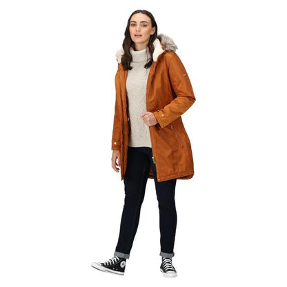 Giovanna Fletcher Collection - Regatta Womens Lyanna Parka - Copper Almond