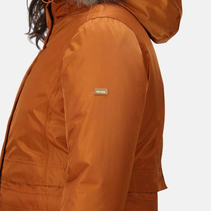 Giovanna Fletcher Collection - Regatta Womens Lyanna Parka - Copper Almond