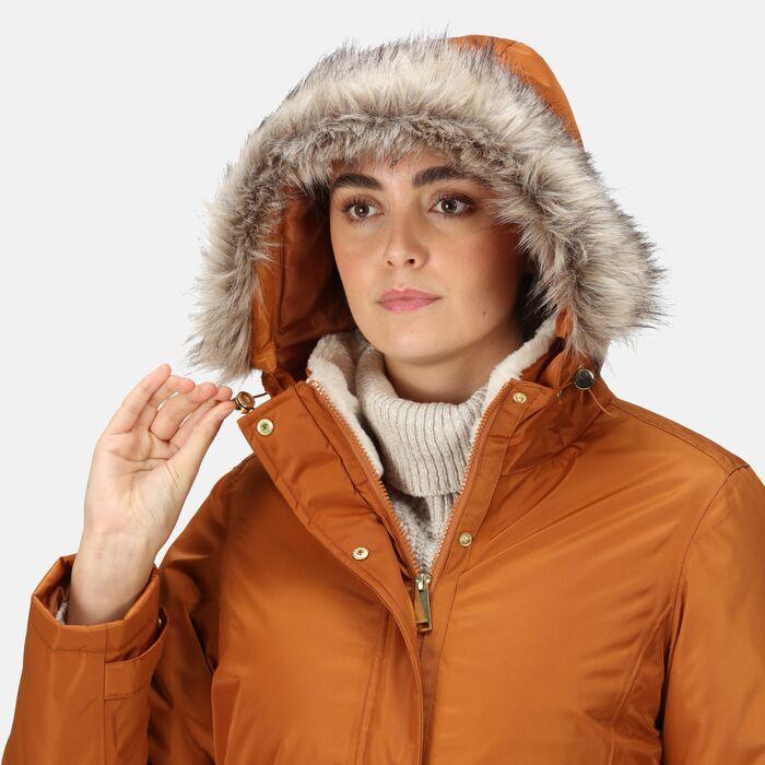 Giovanna Fletcher Collection Regatta Womens Lyanna Parka Copper Almond