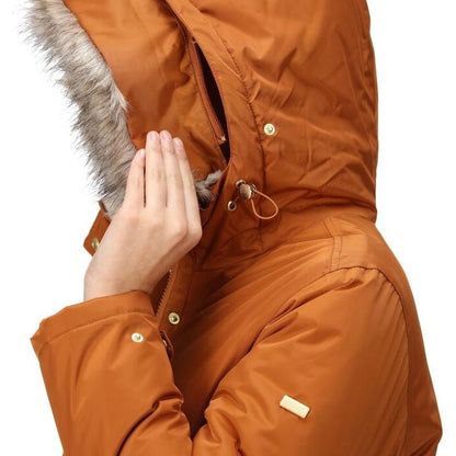 Giovanna Fletcher Collection - Regatta Womens Lyanna Parka - Copper Almond