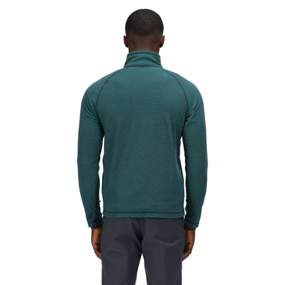 Regatta Montes Lightweight Half Zip Fleece - Pacific Green/Black