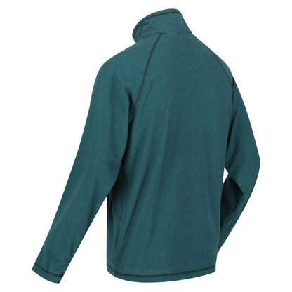 Regatta Montes Lightweight Half Zip Fleece - Pacific Green/Black