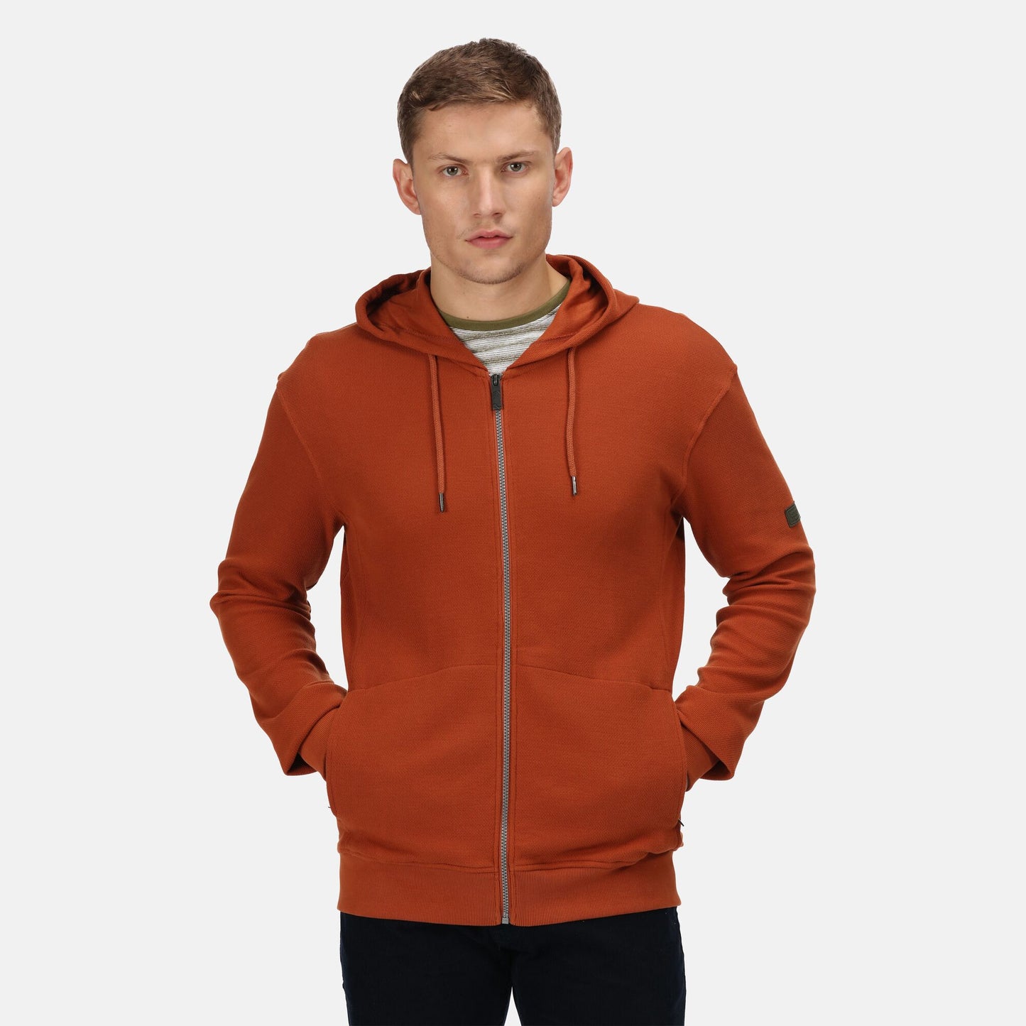 Regatta Men's Lyman Full-Zip Hoodie - Gingerbread