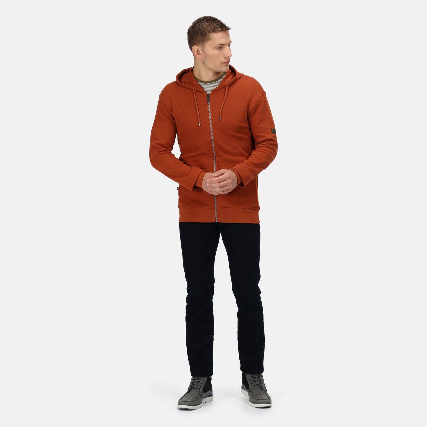 Regatta Men's Lyman Full-Zip Hoodie - Gingerbread