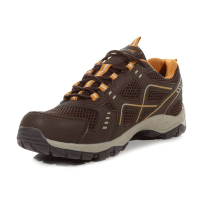 Regatta Men's Vendeavour Waterproof Shoe - Peat/Gold Cumin