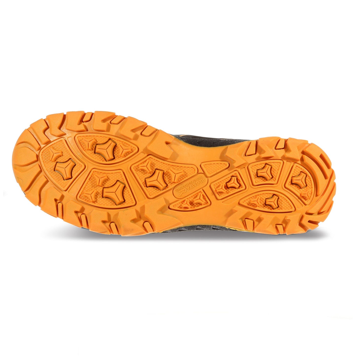 Men's Vendeavour Waterproof Walking Shoes - Black/Regatta Orange