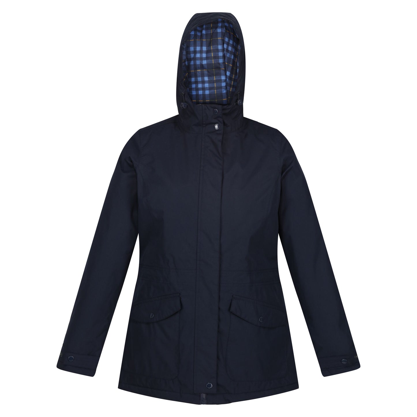 Regatta Brigida Women's Waterproof Insulated Jacket - Navy Check