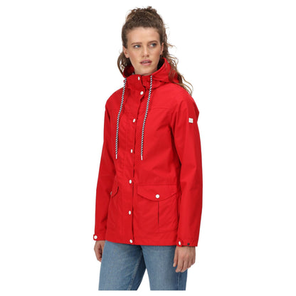 Women's Regatta Bayarma Lightweight Waterproof Jacket - True Red