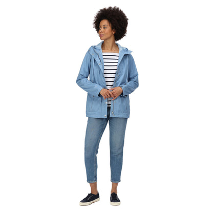 Women's Regatta Bayarma Lightweight Waterproof Jacket - Chambray