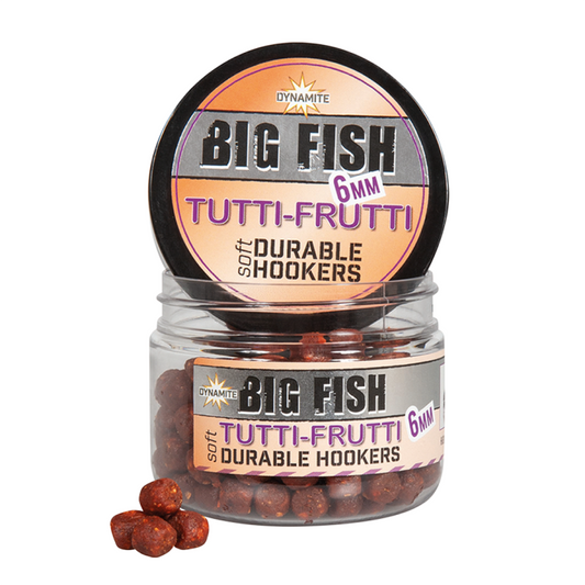 Big Fish Durable Hook Pellets - 6mm - Tutti-Frutti