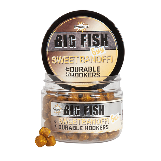 Big Fish Durable Hook Pellets - 6mm - Sweet Banoffi